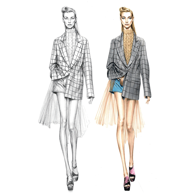 DVF20273 INTRODUCTION TO FASHION ILLUSTRATION