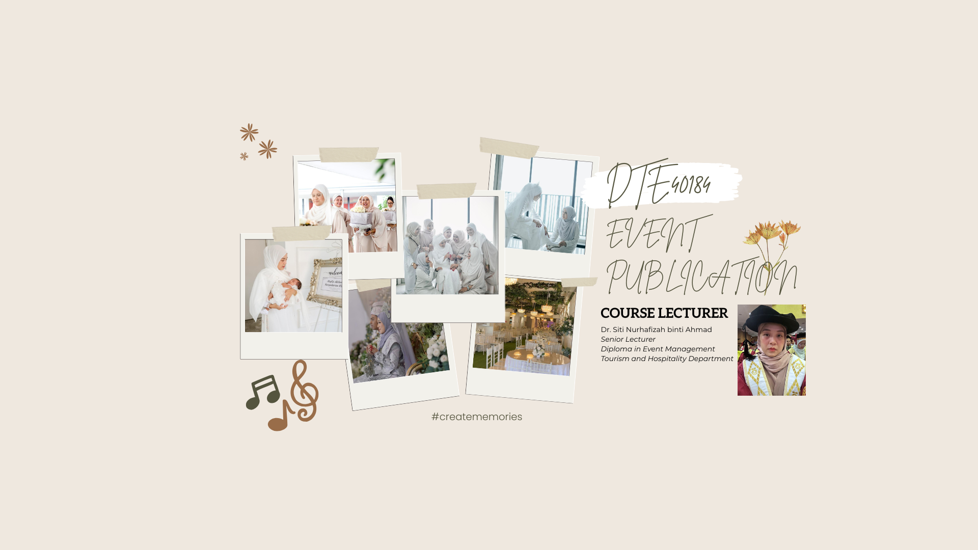 SESI I 2025/2026: DTE40184 EVENT PUBLICATION