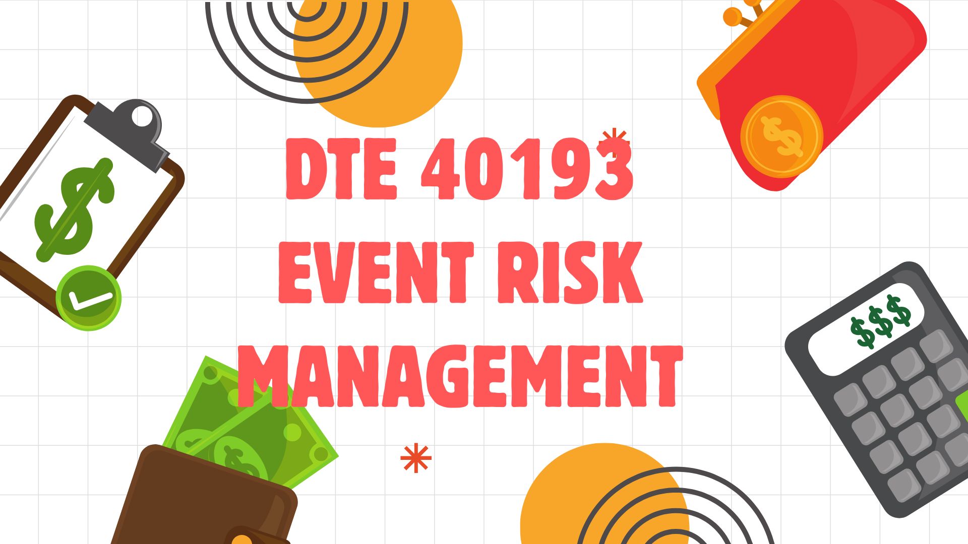 SESI II 2025/2026 DTE40193: EVENT RISK MANAGEMENT