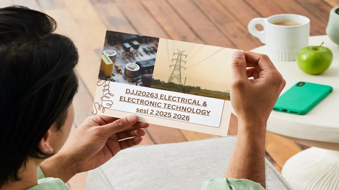 DJJ20263 ELECTRICAL AND ELECTRONIC TECHNOLOGY  sesi 2 2025 2026